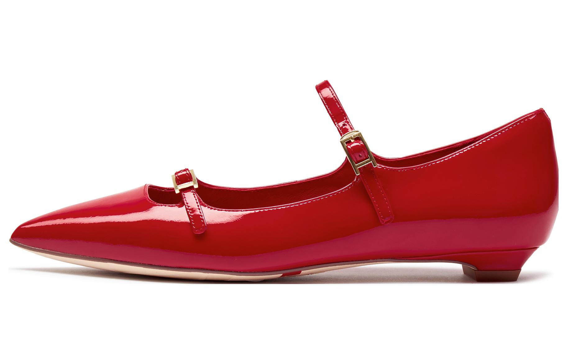 (W) Staccato Leather Casual Flats 'French Versatile Pointed Toe' 圖 8