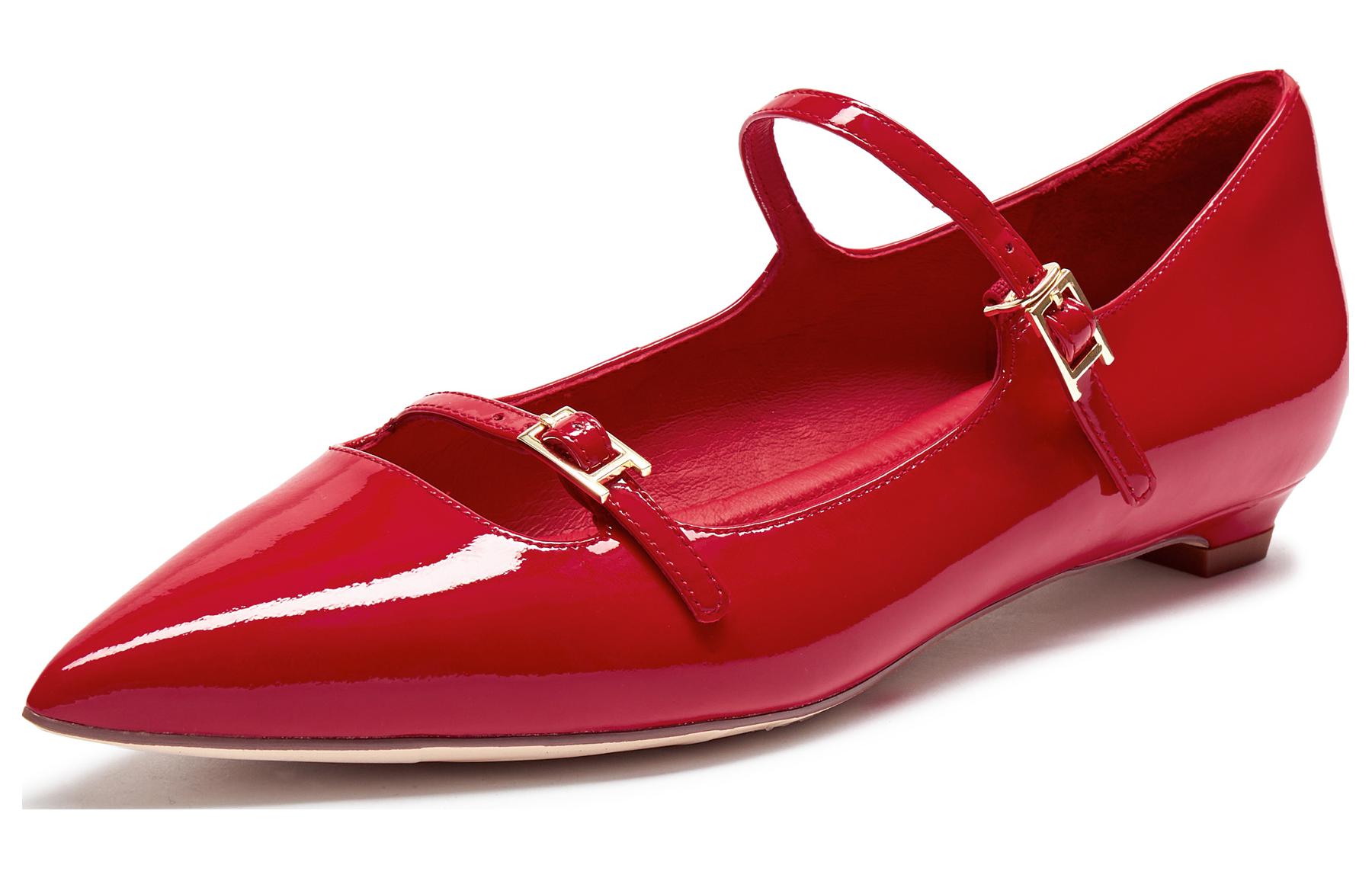 (W) Staccato Leather Casual Flats 'French Versatile Pointed Toe' 圖 9