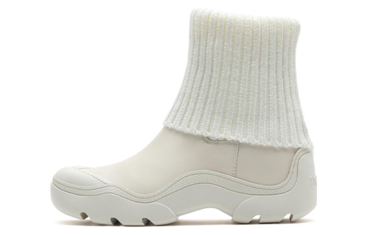 (W) Staccato Leather Casual Round Toe Thick Sole Ankle Boot 'Black' 圖 4