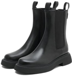 (W) スタッカートレザー厚底チェルシーブーツ (Sutakkāto Reza Atsuzoko Cherushībūtsu) EFV04DZ2 Shop (W) スタッカートレザー厚底チェルシーブーツ (Sutakkāto Reza Atsuzoko Cherushībūtsu) EFV04DZ2