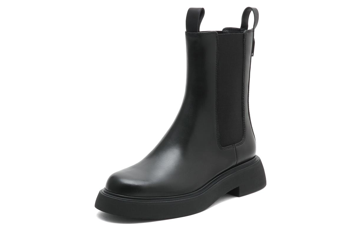 Cheap (W) Botas Chelsea de Cuero Staccato 'Suela Gruesa y Corte Medio Cool' EFV04DZ2