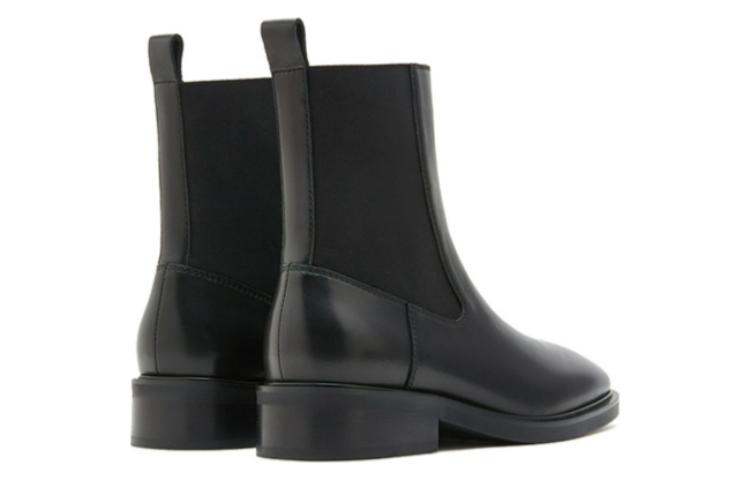 (W) Staccato Leather Chelsea Boot 'Fashion Solid Color Commuter Block Heel' 圖 4