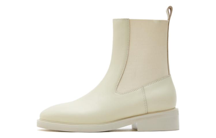 (W) Staccato Leather Chelsea Boot 'Fashion Solid Color Commuter Block Heel' 圖 5
