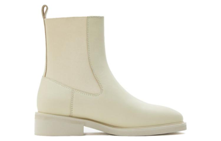 (W) Staccato Leather Chelsea Boot 'Fashion Solid Color Commuter Block Heel' 圖 6