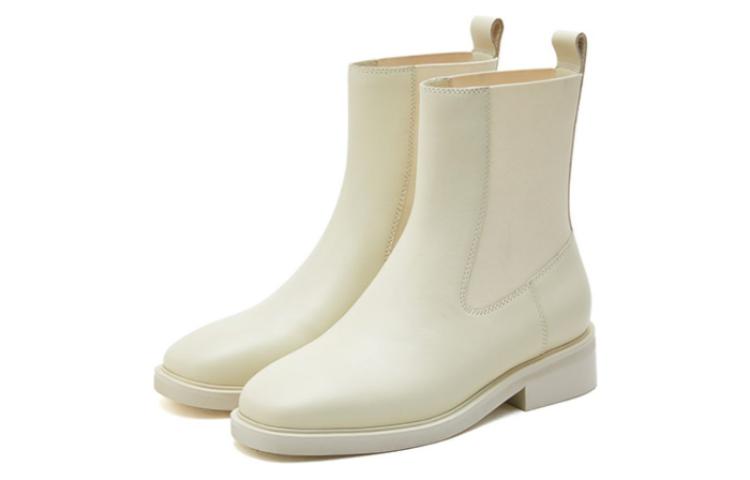 (W) Staccato Leather Chelsea Boot 'Fashion Solid Color Commuter Block Heel' 圖 7