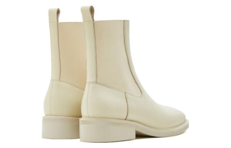 (W) Staccato Leather Chelsea Boot 'Fashion Solid Color Commuter Block Heel' 圖 8