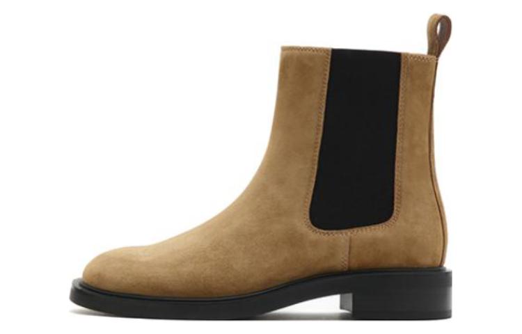 (W) Staccato Leather Chelsea Boots 'Simplified British Style'
