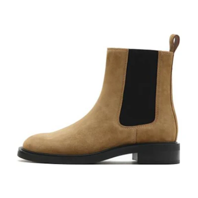 (W) Staccato Leather Chelsea Boots 'Simplified British Style'