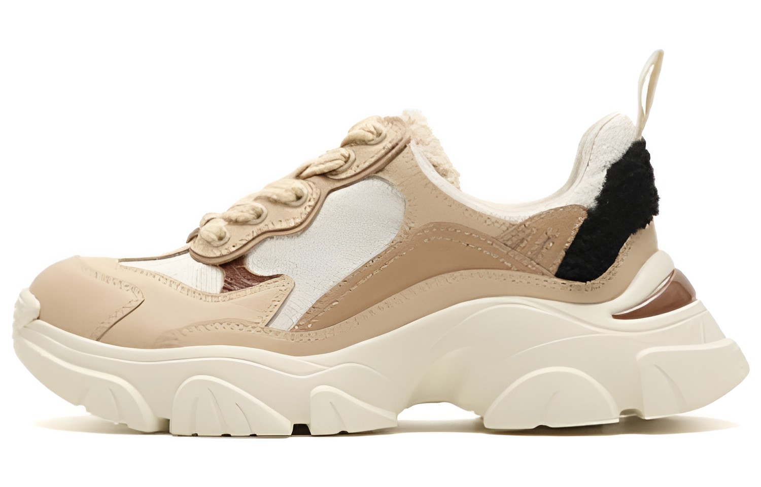 Buy (W) Staccato Sepatu Kulit Colorblock Platform 'Dad Shoe' EDW13CM2