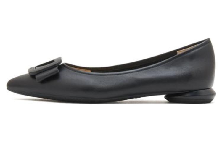 (W) Staccato Leather CMFT Pointed Toe Flats 'Soy Milk' 圖 5
