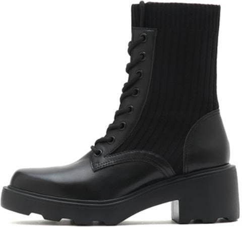 women-staccato-leather-elastic-sock-mid-calf-marten-boots-black-comfort-warmth-eez-10-dz-2