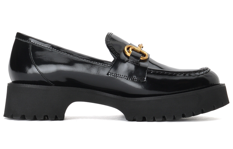 (W) Staccato Leather Fashion Loafers 'Black' 圖 2