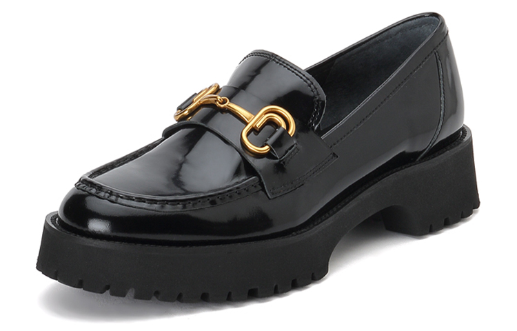 (W) Staccato Leather Fashion Loafers 'Black' 圖 3