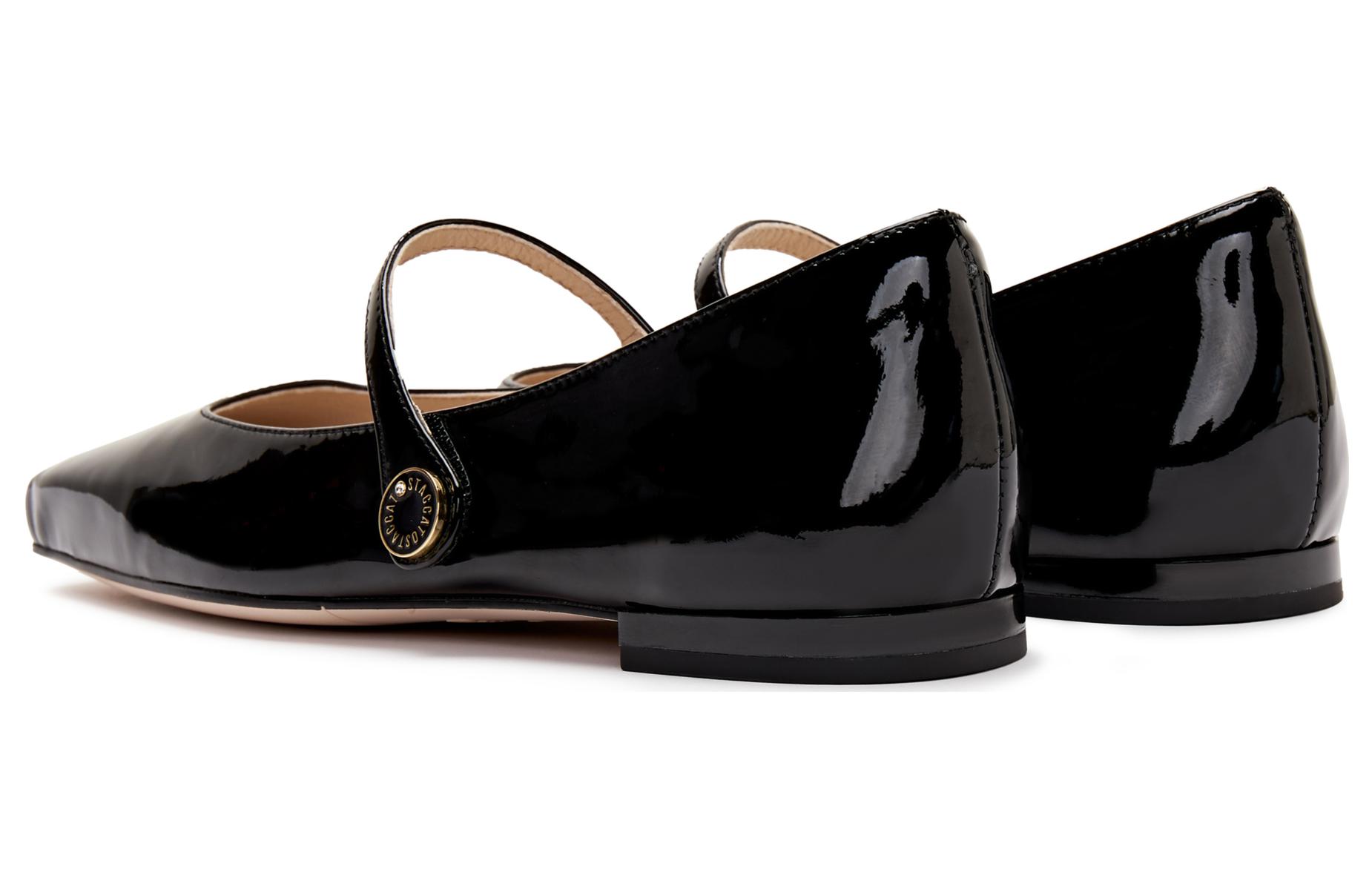 Shop (W) 스타카토 가죽 플랫 (프렌치 캐주얼) 9UR52CQ3