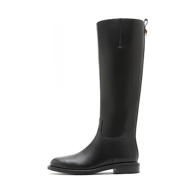 (W) Staccato Leather High-Top 'Functional Thick Sole Outdoor Black'