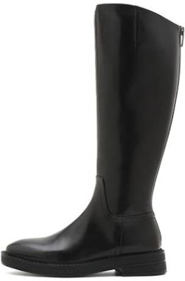 (W) スタッカートレザー厚底ハイカットブーツ (ブラッククール) H8653DG2 Buy (W) スタッカートレザー厚底ハイカットブーツ (ブラッククール) H8653DG2