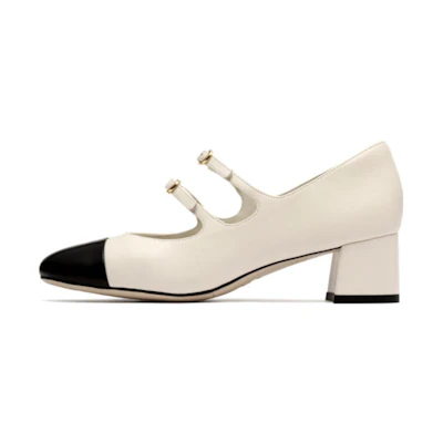 (W) Staccato Leather High Heel 5cm 'Classic French CMFT'