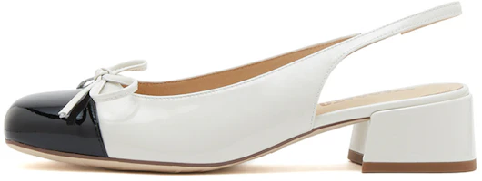 (Women) Staccato Leather High Heels 'Cute Bow Chunky Heel' EGI06AH3 (Women) Staccato Leather High Heels 'Cute Bow Chunky Heel' EGI06AH3