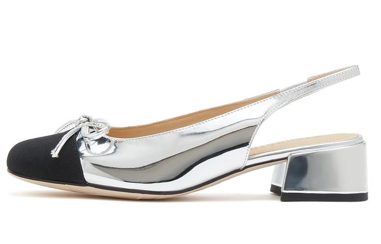 (W) Staccato Leather High Heels 'Cute Bow Chunky Heel' 圖 5