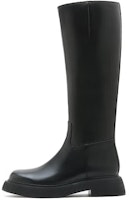(Women) Staccato Leather High Top Boot 'Cool Circle Head Black' EFV11DC2 (Women) Staccato Leather High Top Boot 'Cool Circle Head Black' EFV11DC2