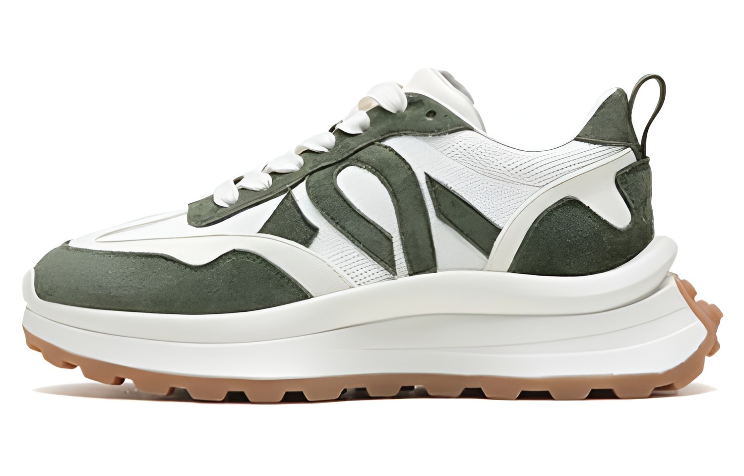 (W) Staccato Leather Low-Top Dad Shoe 'Color Block CMFT Thick Sole' 圖 5