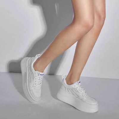 (W) Sneakers Platform Kulit Rendah Staccato 'Kasim Versatil' C2307CM3 3