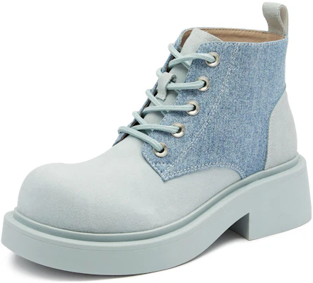 (Women) Staccato Leather Marten Boots 'Retro British Thick Sole' S2966DD3 Order (Women) Staccato Leather Marten Boots 'Retro British Thick Sole' S2966DD3