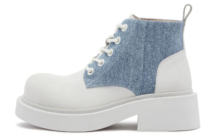 Sizing (Women) Staccato Leather Marten Boots 'Retro British Thick Sole' S2966DD3