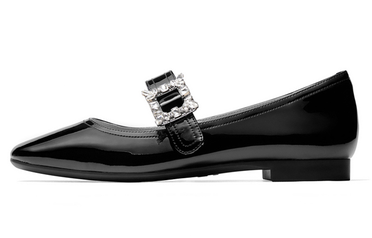 (W) Staccato Leather Mary Jane 'French Casual Flats' 圖 3