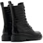 Lookbook (W) But Staccato Kulit Pertengahan Betis Martin 'Gaya British Hitam' 9YJ26DZ1