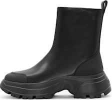 (Women) Staccato Leather Platform 'Comfortable Short Boot' EFU26DZ3 (Women) Staccato Leather Platform 'Comfortable Short Boot' EFU26DZ3
