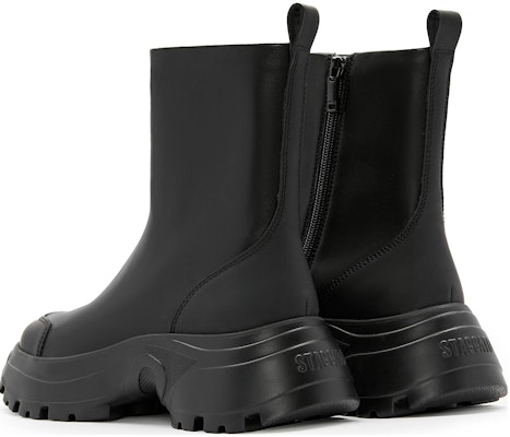 (Women) Staccato Leather Platform 'Comfortable Short Boot' EFU26DZ3 4