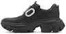 (W) Staccato Kulit Platform Hitam 'Sweet Cool Dad' ECE26CM2