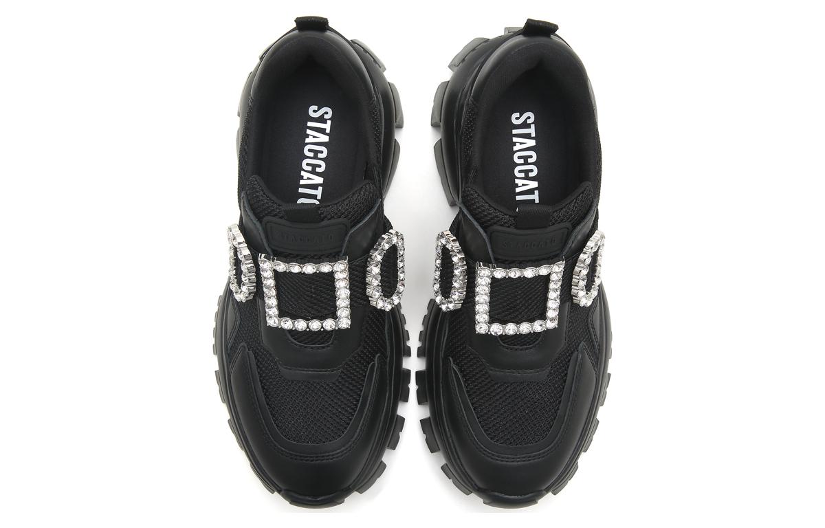 (W) Staccato Leather Platform Black 'Sweet Cool Dad' 圖 3