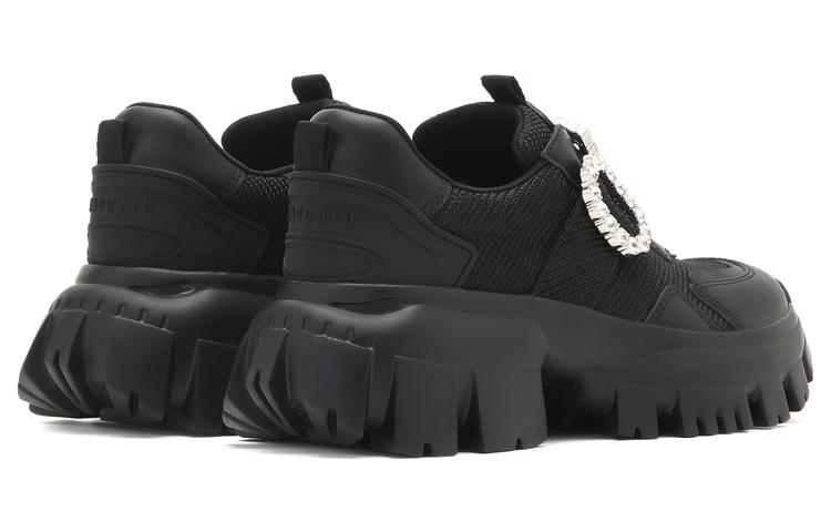 (W) Staccato Leather Platform Black 'Sweet Cool Dad' 圖 4