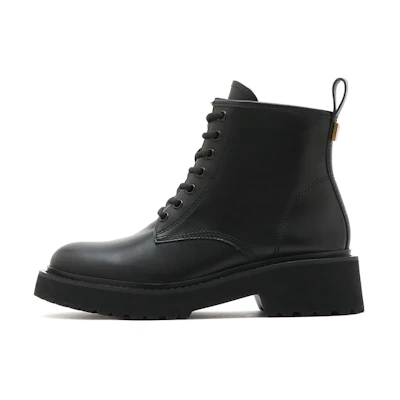 (W) Staccato Leather Platform Boots 'Martin'