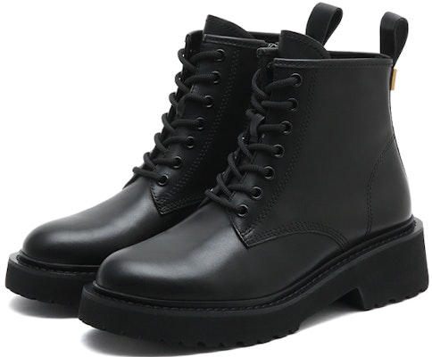 (Women) Staccato Leather Platform Boots 'Martin' EGB02DD2 Shop (Women) Staccato Leather Platform Boots 'Martin' EGB02DD2