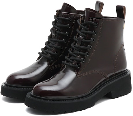 (Women) Staccato Leather Platform Boots 'Martin' EGB02DD2 1