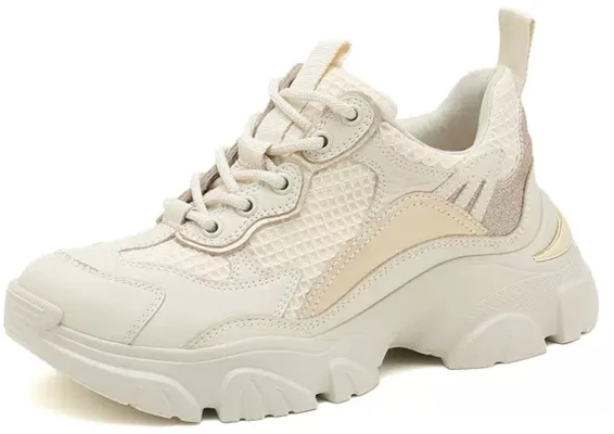 (Women) Staccato Leather Platform Dad Shoe 'Gold' EDW03AM2 Lookbook (Women) Staccato Leather Platform Dad Shoe 'Gold' EDW03AM2
