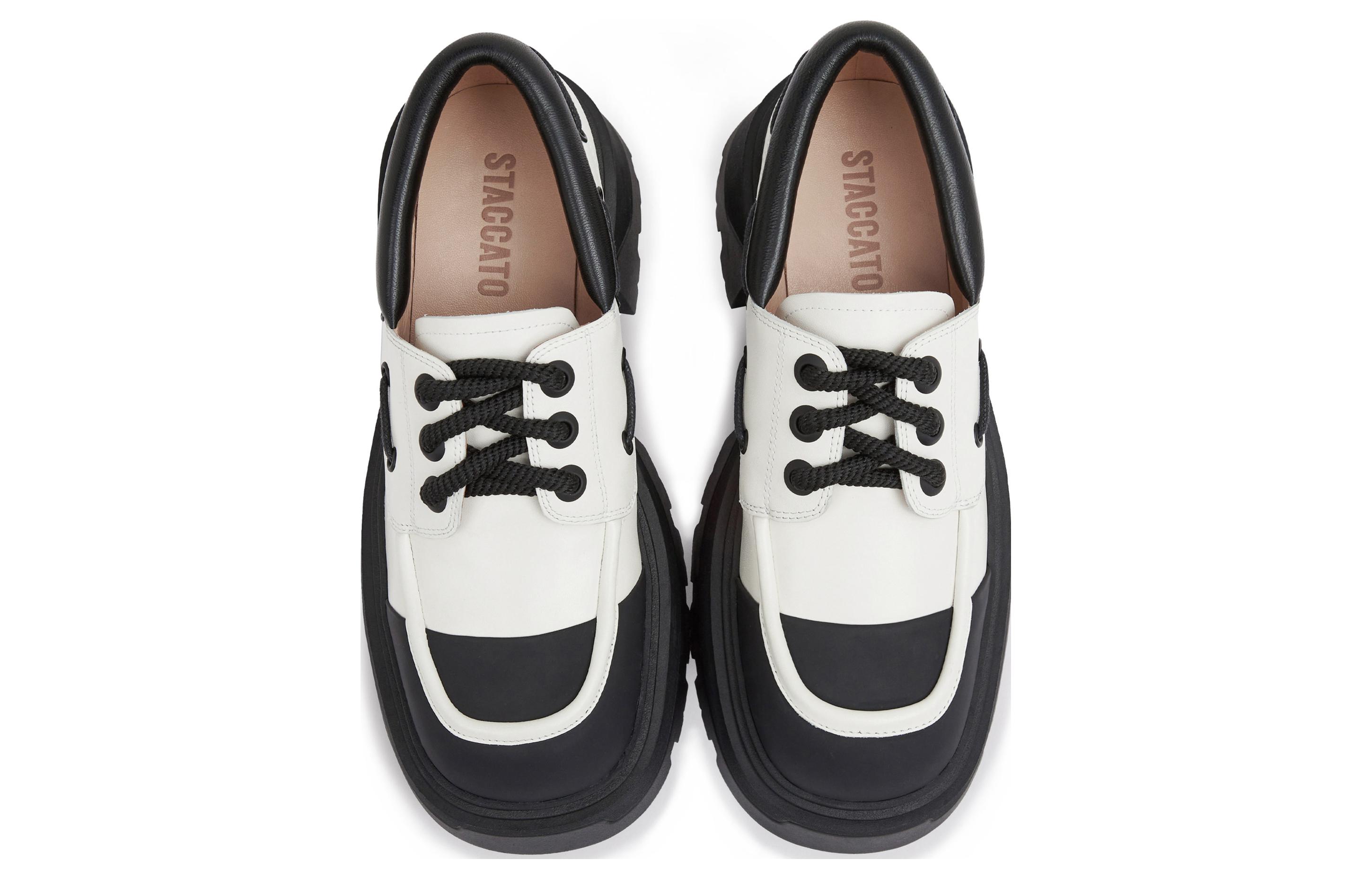 Lookbook (W) Kasut Loafer Kulit Staccato Platform 'Retro Kembali ke Sekolah' S9952CM3