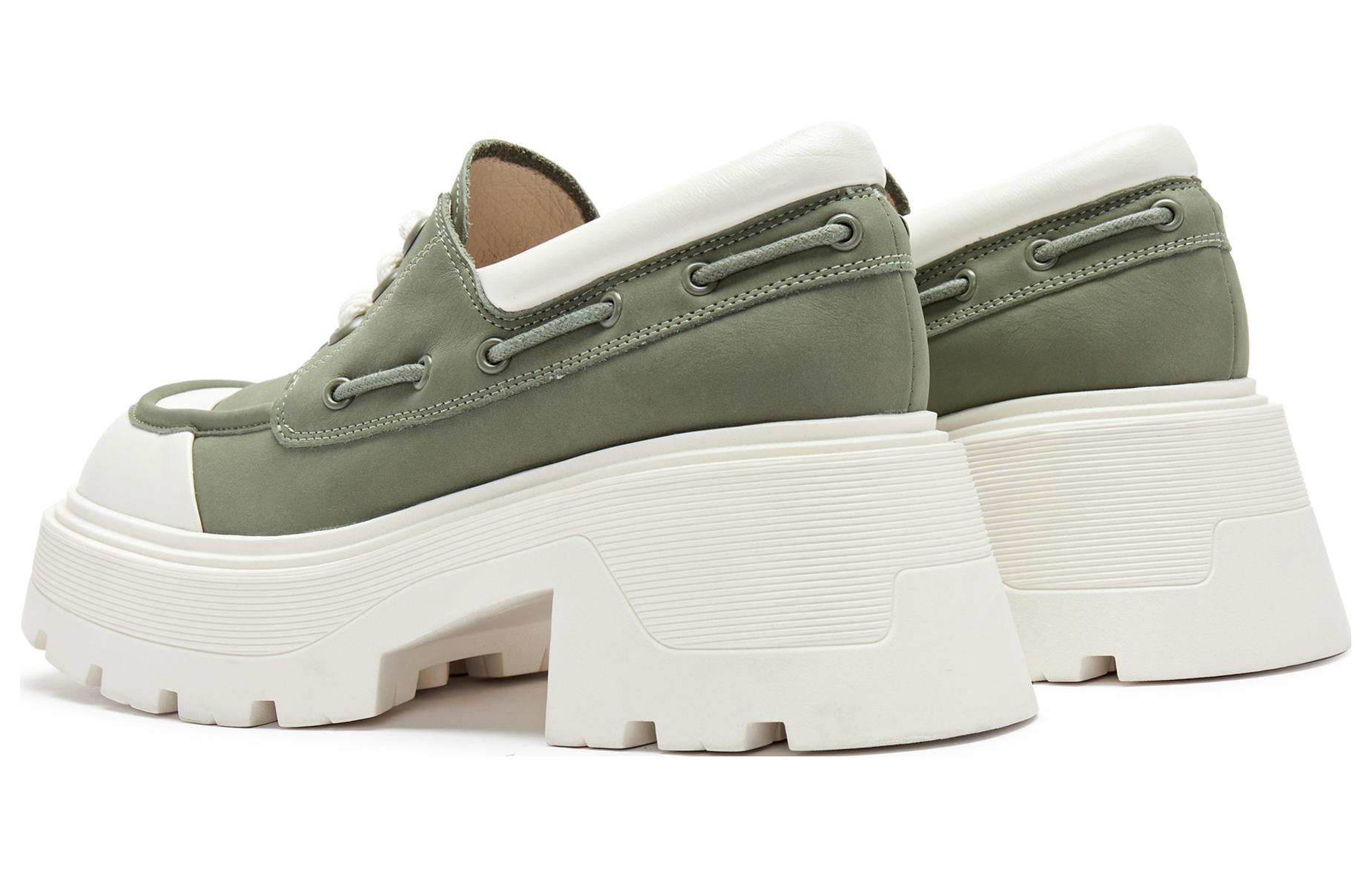 Cheap (W) Kasut Loafer Kulit Staccato Platform 'Retro Kembali ke Sekolah' S9952CM3