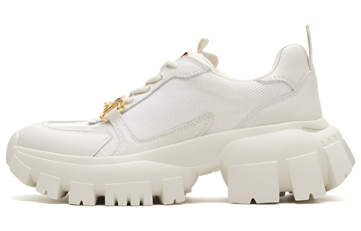 (Women) Staccato Leather Platform Loafers 'Buckle Chunky Dad Shoe' ECE27CM2