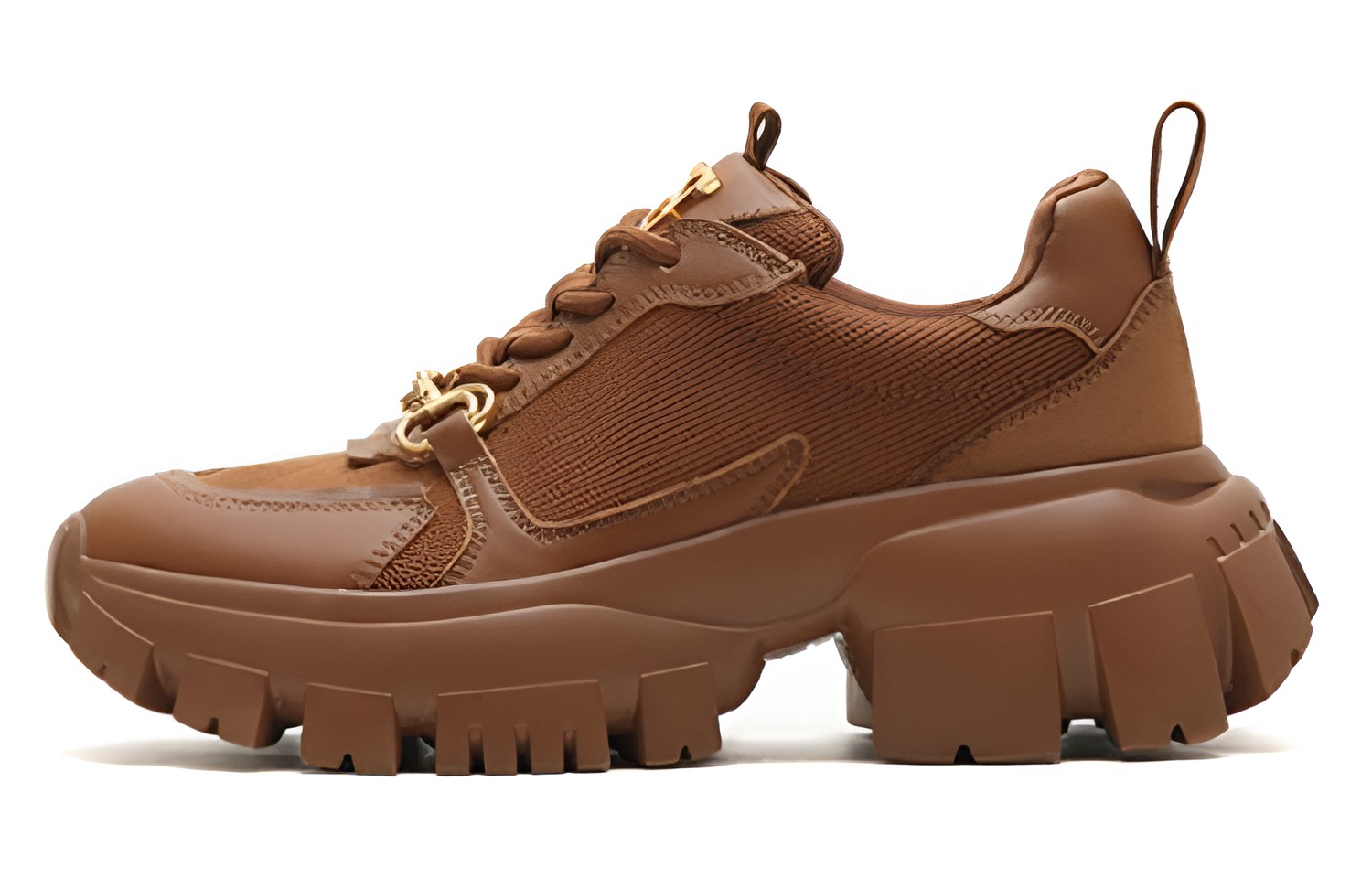 Lookbook (W) Staccato Kasut Loafers Kulit Bertapak 'Gancu Chunky Kasut Ayah' ECE27CM2