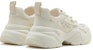 (W) Kasut Platform Kulit Staccato 'Sweet Daddy White' ECE47AM3