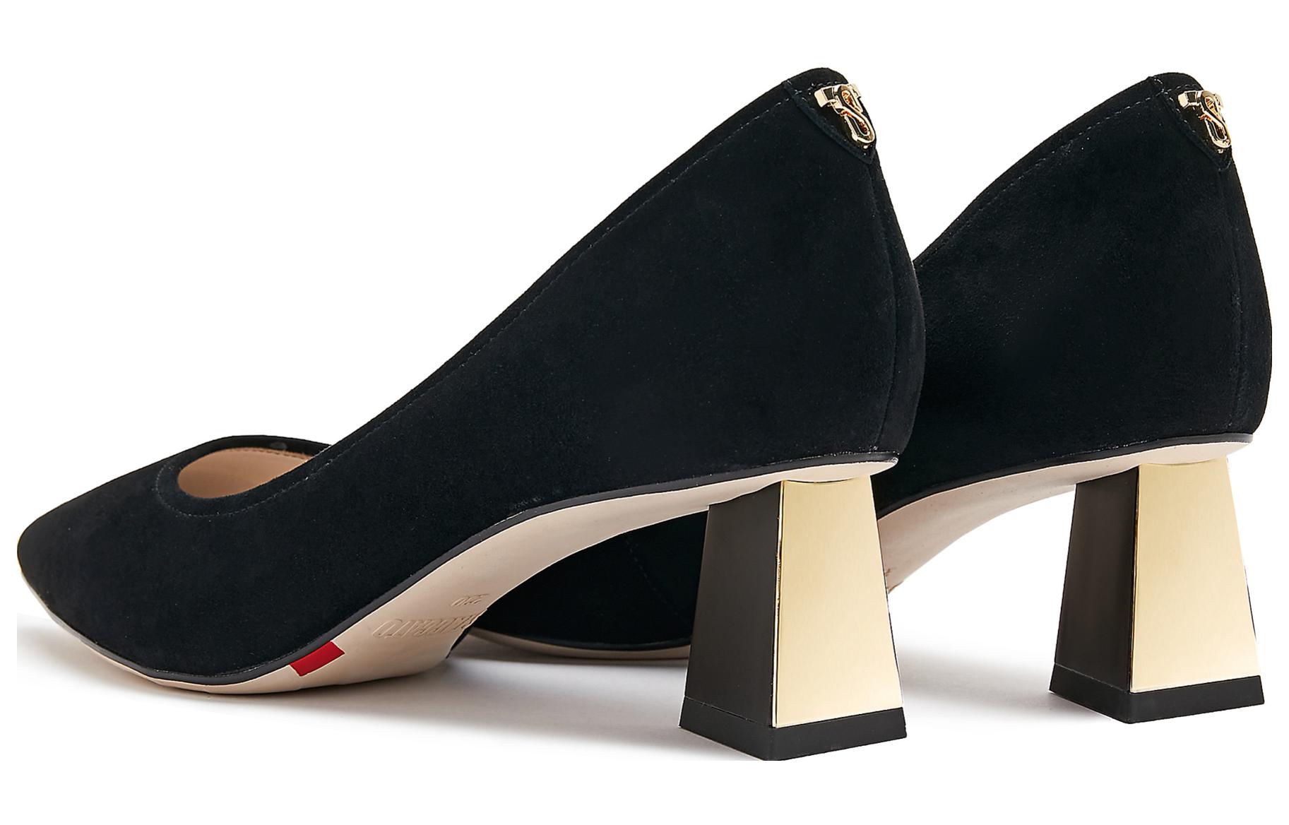 (W) Staccato Leather Pointed Toe Chunky Heel Pumps 'Sheepskin' 圖 8