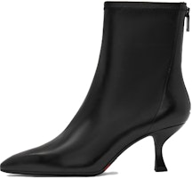 (Women) Staccato Leather Retro 'Chic Ankle Boot 7cm' EQP03DZ3 (Women) Staccato Leather Retro 'Chic Ankle Boot 7cm' EQP03DZ3