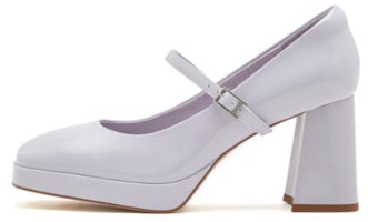 (Women) Staccato Leather Retro Mary Jane 'High Heel 8cm' S2566AQ3 (Women) Staccato Leather Retro Mary Jane 'High Heel 8cm' S2566AQ3