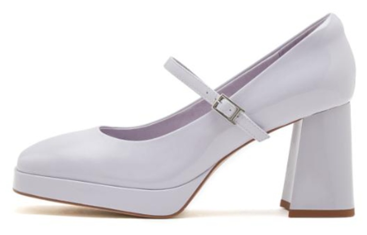 (Women) Staccato Leather Retro Mary Jane 'High Heel 8cm' S2566AQ3
