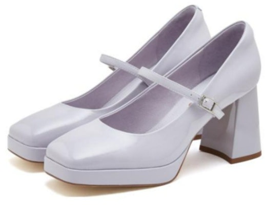 (W) Staccato Sepatu Kulit Retro Mary Jane 'Hak Tinggi 8cm' S2566AQ3 Order (W) Staccato Sepatu Kulit Retro Mary Jane 'Hak Tinggi 8cm' S2566AQ3