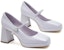 (W) Staccato Kulit Retro Mary Jane 'Tumit Tinggi 8cm' S2566AQ3